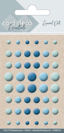 Card Deco Essentials - Enamel Dots Blue CDEED009
