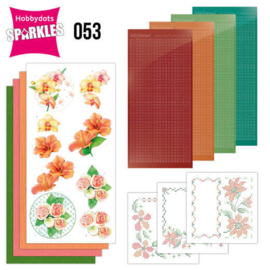 Sparkles Set 53 - Jeanine's Art -  Exotic Flowers - SPDO053