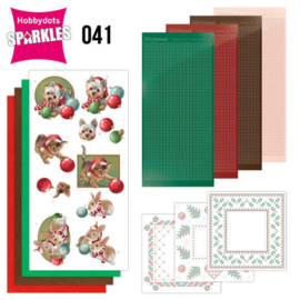 Sparkles Set 41 - Amy Design - Christmas Pets - Christmas Balls SPDO41