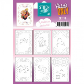 Stitch and Do - Cards Only - Set 18 COSTDOA610018