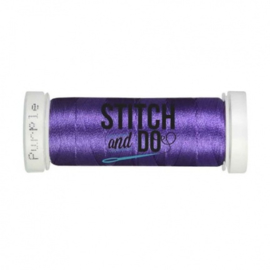 Stitch & Do 200 m - Linnen - Paars SDCD35