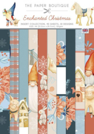 The paper boutique Enchanted Christmas Inserts Collection PB1697