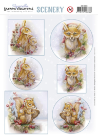 Scenery - Yvonne Creations - Aquarella - Fox CDS10055