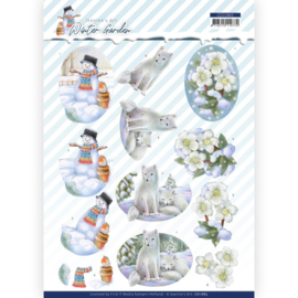 3D Cutting Sheet - Jeanine's Art - Winter Garden - Helleborus CD11865