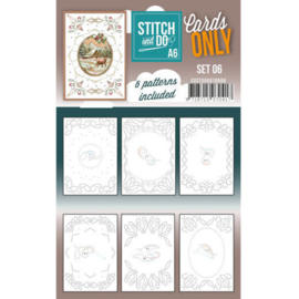 Cards Only Stitch A6 - 006  COSTDOA610006