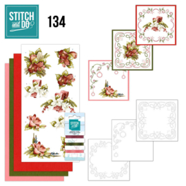 Stitch and Do 134 - Precious Marieke - Touch of Christmas STDO134