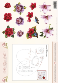 3D Card Embroidery Sheet 24 Medical 3DCE2024