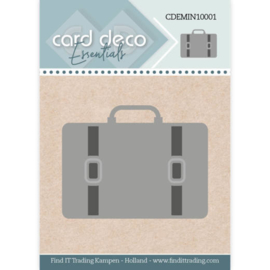 Card Deco Essentials - Mini Dies - Suitcase - CDEMIN10001