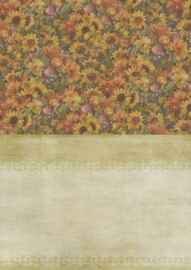 Backgroundsheets - Amy Design - Autumn Moments - Sunflowers BGS10008