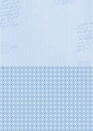 Doublesided background sheets A4 blue stripes NEVA014
