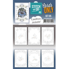 Cards Only Stitch A6 - 005  COSTDOA610005