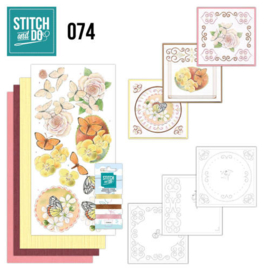 Stitch and Do 74 Vlinders en Bloemen STDO074