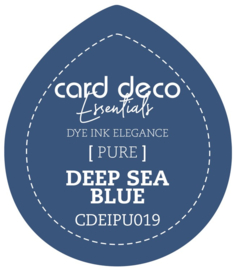 Card Deco Essentials Fade-Resistant Dye Ink Deep Sea Blue CDEIPU019