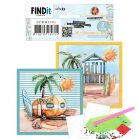 Dotty Designs Mini Diamond Cards Set - Summer Vibes DDDM1001