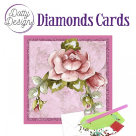 Dotty Designs Diamond Cards - Red Roses DDDC1101