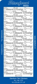 Staform 213 Stickers Text NL: Nieuwe Woning - Goud