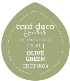 Card Deco Essentials Fade-Resistant Dye Ink Olive Green CDEIPU024