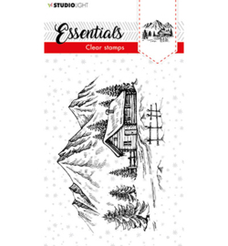 SL-ES-STAMP89 - SL Clear stamp Christmas Senery Essentials nr.89