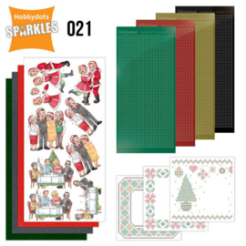 Sparkles Set 21 - Family Christmas  SPDO021