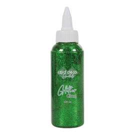 Card Deco Essentials - Glitter Glue - Green CDEGG010