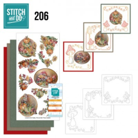 Stitch And Do 206 - Yvonne Creations - Awesome Autumn STDO206
