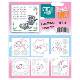 Stitch & Do - Cards Only - Set 13 COSTDO10013