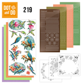 Dot and Do 219 - Amy Design - Colourful Feathers DODO219