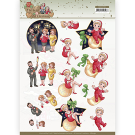 3D Cutting Sheet - Yvonne Creations - The Heart of Christmas - Fireworks CD11731