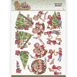 3D Cutting Sheet - Yvonne Creations - The Heart of Christmas - Celebrating CD11730