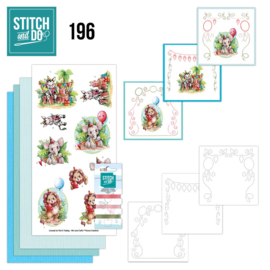 Stitch and Do 196 - Yvonne Creations - Jungle Party STDO196