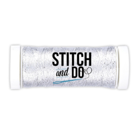 Stitch and Do Sparkles Embroidery Thread Silver SDCDS02