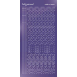 Hobby dots sticker Mirror Purple 017 STDM179