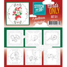Stitch & Do - Cards only - 4k - Set 31 COSTDO10031