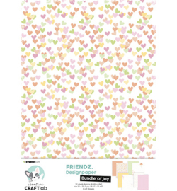 Studio light CCL-FR-PS01 - Paper Bundle of Joy Assortment set Friendz nr.01