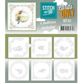 Cards only Stitch 51 - 4k -  COSTDO10051