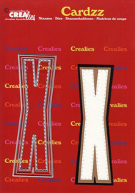 Crealies Cardzz letters letter X CLCZ424 max. 13 cm