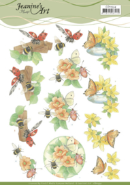 3D Cutting Sheet - Jeanine's Art - Butterfly CD11534