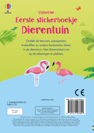 USBORNE | Eerste stickerboekje dierentuin
