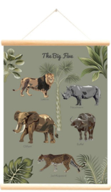 LITTLE & PURE | Schoolplaat the big five forest