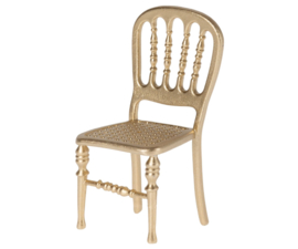 MAILEG | Poppenhuis gouden stoel
