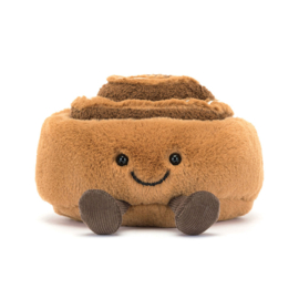 JELLYCAT | Amuseables knuffel kaneelbroodje - 10 x 13 x 11 cm