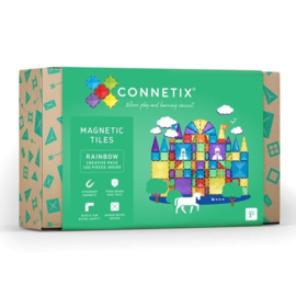 CONNETIX TILES | Creative pack - magnetische tegels rainbow - 100 st