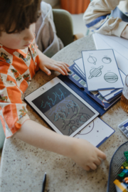 KIDYWOLF | Tekentablet kidydraw mini - dieren van over de wereld
