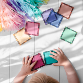 CONNETIX TILES | Pastel creative pack - Magnetische tegels pastel - 120 stuks