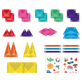 CONNETIX TILES | Magnetische tegels - travel mini pack - 32 stuks