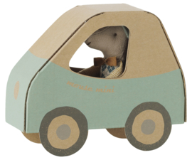 MAILEG | Chauffeur muis kleine broer