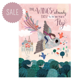 PETIT MONKEY | Poster kinderkamer - Your wings