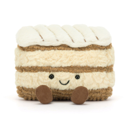 JELLYCAT | Amuseables knuffel mille-feuille Milie -11 x 12 x 6 cm