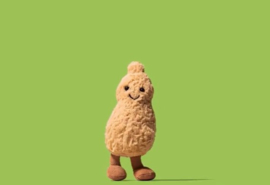 JELLYCAT | Amuseable Knuffel Pinda - Peanut - 15 cm