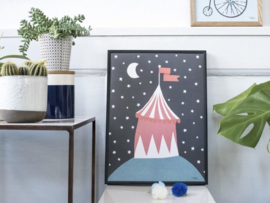 MICHELLE CARLSLUND | Poster Circus tent